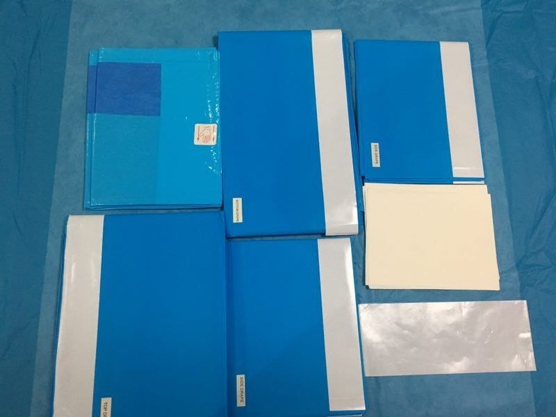 Disposable universal medical equipment cover surgical drape pack