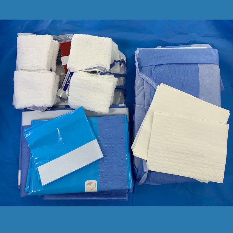 FDA CE ISO13485 Sterile CSection surgical pack Caesarean Section Pack