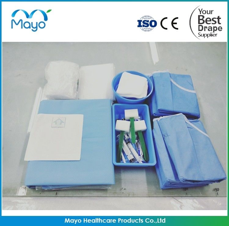 FDA ISO CE Approved Surgical drape angio pack angiography drape pack