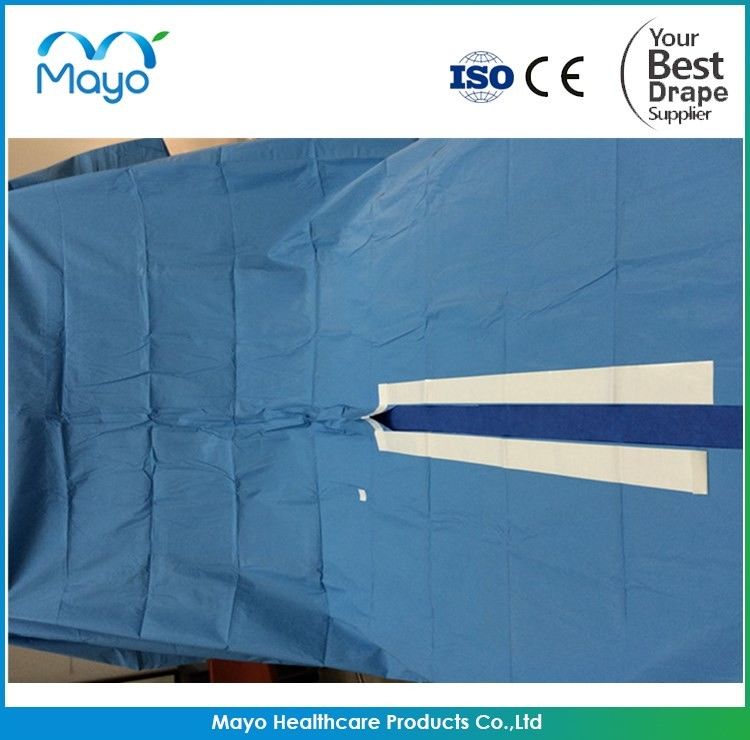 Mayo CE approved Medical Disposable Split U Drape , orthopedic Drape