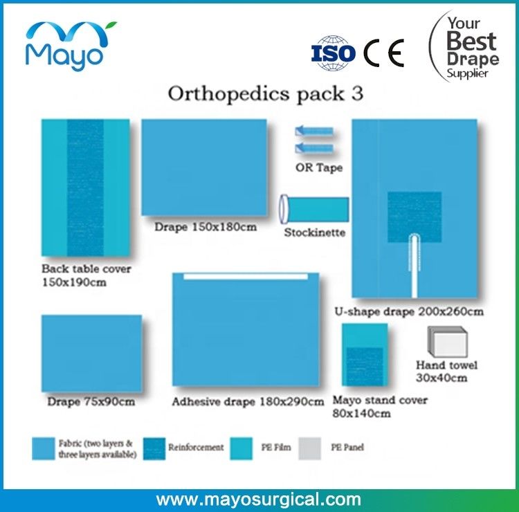 CE ISO Approved Disposable Orthopedic Pack