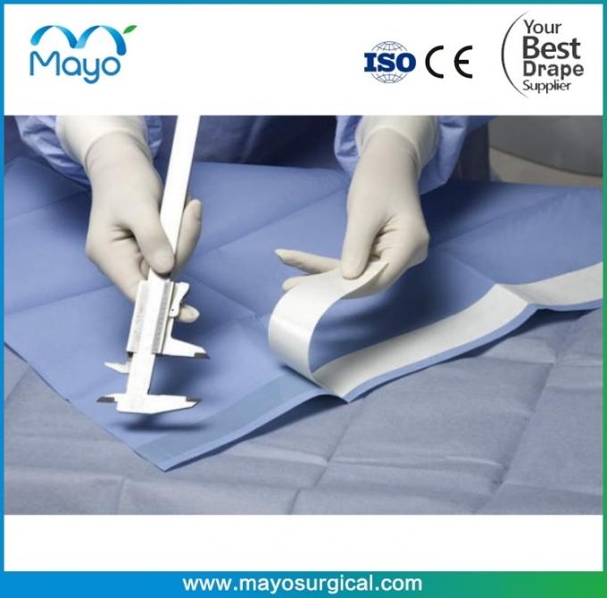 General Surgery use Sterile Bottom Drape ,Side Drape , Head Drape with ...
