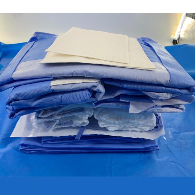 Surgeon Green Surgical Drapes Operating Room Drape Pack