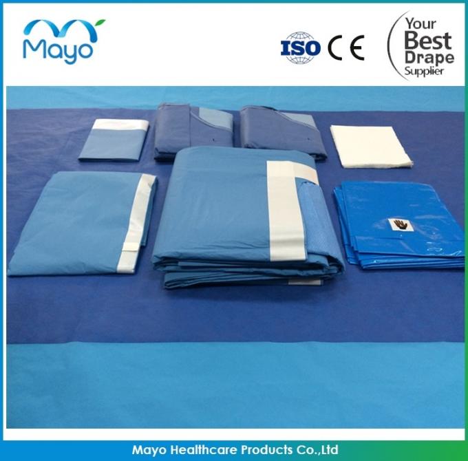 CE Approved Orthopedic Drape Surgical Drape Kit EO Sterilized